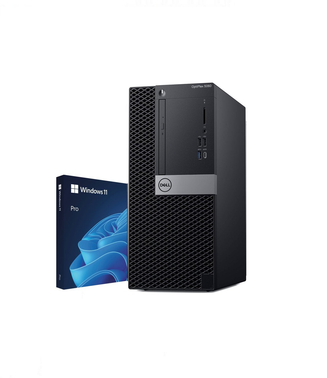 Fast Hexa Core 3.00Ghz-4.10Ghz i5-8500 Dell Optiplex 5060 Minitower PC 16.0GB 256GB SSD, Windows 11 Pro